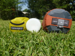 Comparison with a 1L Nalgene and a Exped SynMat 7 Pump