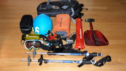 Gear that fits in and on my pack