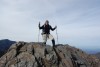 Wearing the OR Mtn High Gaiters on top of Charlies Bunion in the GSMNP