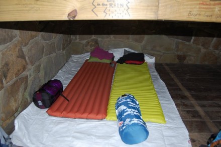 Using the GG Compression Sack for my wifes SD Down bag