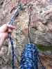 Flaking the rope