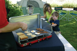 Stove in action
