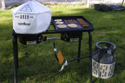 Griddle in action