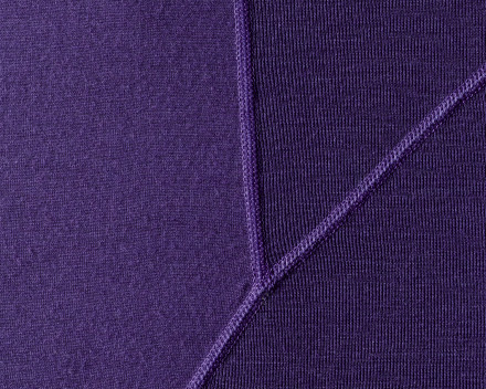 Purple fabric detail