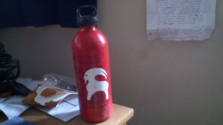 20 oz, reppin' a goat.