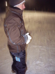 Night riding at Brighton.