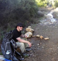 On a break
