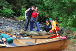 Rainy portage