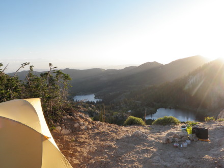 Sunrise in cathrine pass