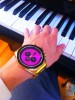 purple and gold