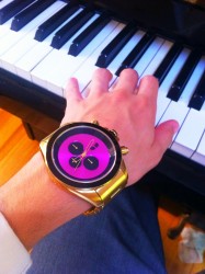 purple and gold