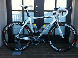 Vitoria Corsa Evo Tubular on my Colnago CLX 2.0