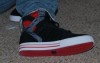Black/Red/Silver Skytops