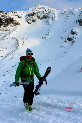 Hiking for turns....British Columbia