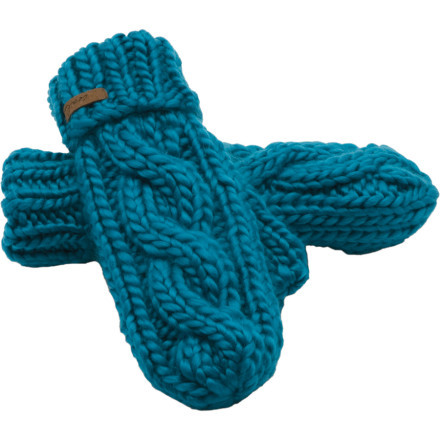 Matching Coal Rosalita Mittens
