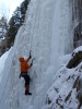 Ice climbing in the Dragon