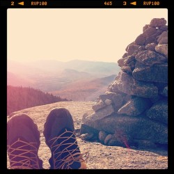On top of Cascade Mountain