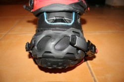 Toe strap fits perfect on K2 T1DB