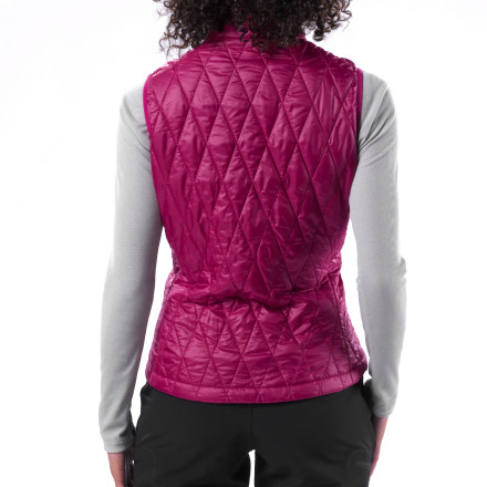 Magenta on model (back)