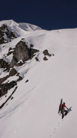 Breaking Trail Up Virgin Ground In Scarpa Rush's