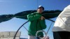 Luft Hoody manning the helm