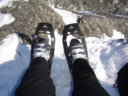 Joey, <br/> Yes, you should be fine. I have paired the MSR Evo Ascent Snowshoes and size 12 US Scarpa Inverno plastic mountaineering boots, and they were a good match. Check out the photo. Hope it helps.