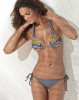 L*SPACE Tesserae Fabulous Halter with Super Fly