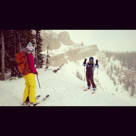 the Kode out in Jackson Hole sidecountry dec 2011