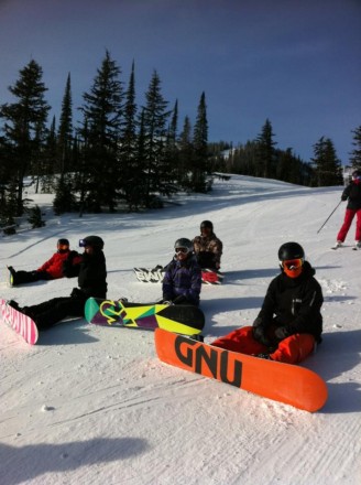 Schweitzer's where its at and a volcom tower gor-tex jacket is what im wearing