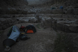 In the desert
