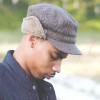 Brixton Lodge in Brown/Khaki Houndstooth