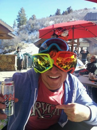 "Its like skiing in 3D"
