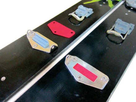 Hey Meg, Reid is correct... also a note that Sparks ships a replacement shim to replace the Voile pin guide if you are using the Voile Hardware with your Mr. Chomps...