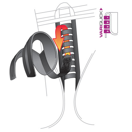 VARIQUICK Adjustable Shoulder Harness Illustrated