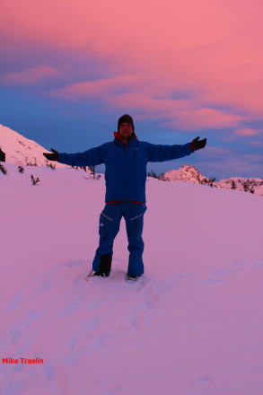 Vantage Col....Duffey lake area British Columbia....photo Mike Traslin