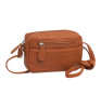 Nixon Backstage Crossbody Purse in Saddle