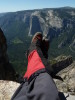 The Crocs enjoying a view of El Cap