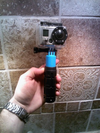GoPro, go pole with grenade grip