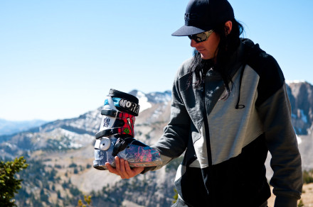 Seth Morrison with one cool boot