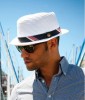 Uncle Sam Fedora in White