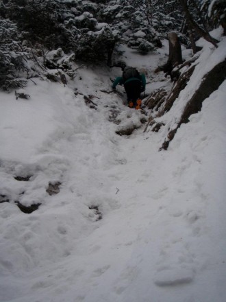 Lions Head winter route