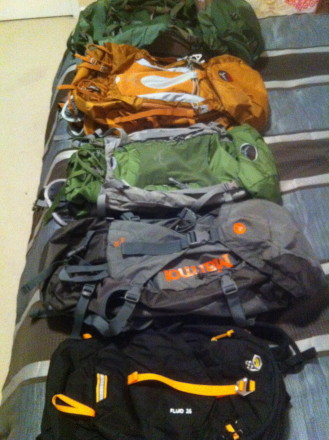 Quiver of Backpacks