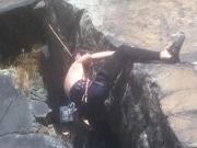 heel hooking a 5.10