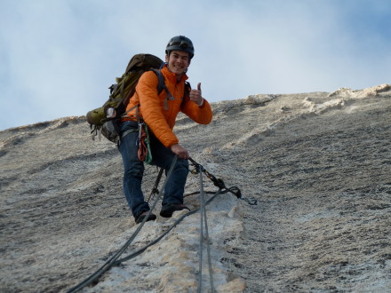 Heading up Half Dome!