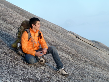 Hanging out on Half Dome