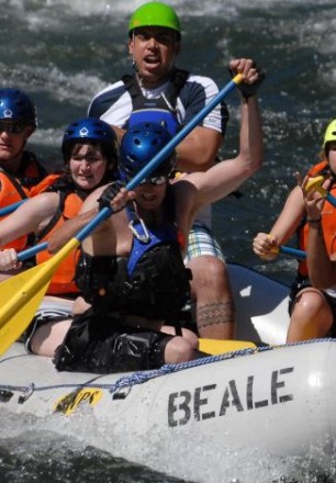 First rafting trip as a guide