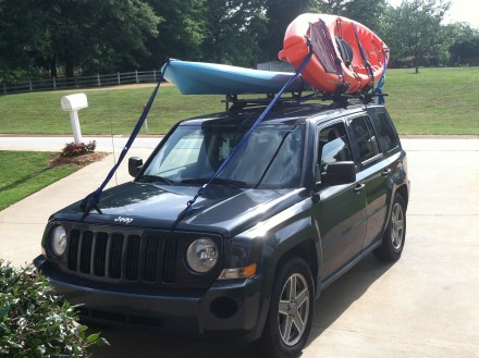 58" Bars on Jeep Patriot
