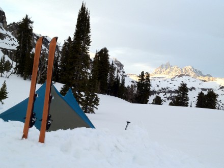 Teton Crest Trail - up on Death Canyon Shelf