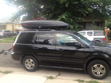 Skybox 18 on a 2003 Honda Pilot