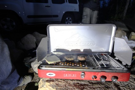 Camp Chef Rainier in action